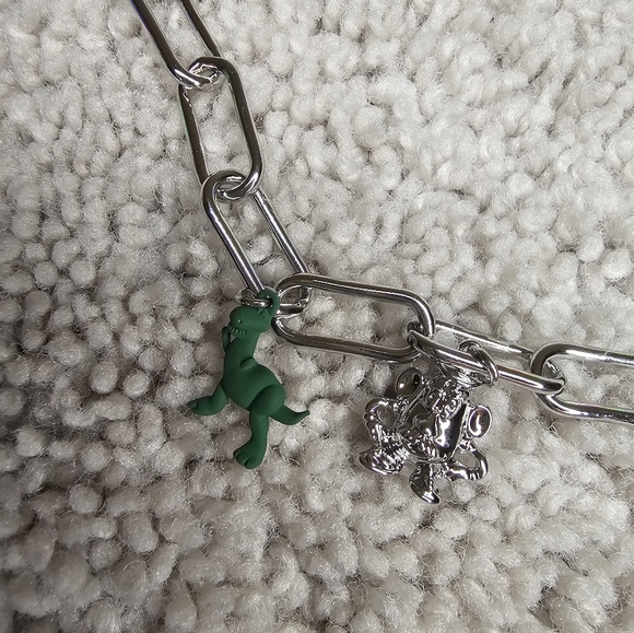 Disney Couture Kingdom - Toy Story - Rex Mr. Potato Head Charm Necklace Silver - Picture 4 of 8